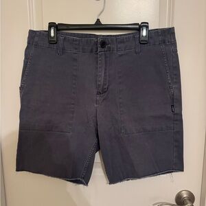 O'Neill Men's Charcoal Flat Front Shorts